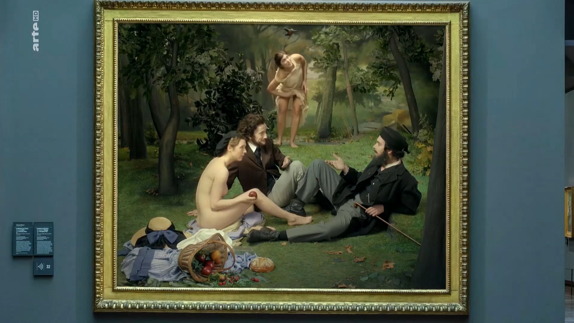 Camille Demoures nude – A Musee vous, a musee moi Le Dejeuner sur l'herbe nude – Libertinage (2019)