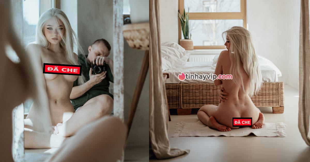 Angela Halee khoe trọn body nude full HD không mảnh vải che thân