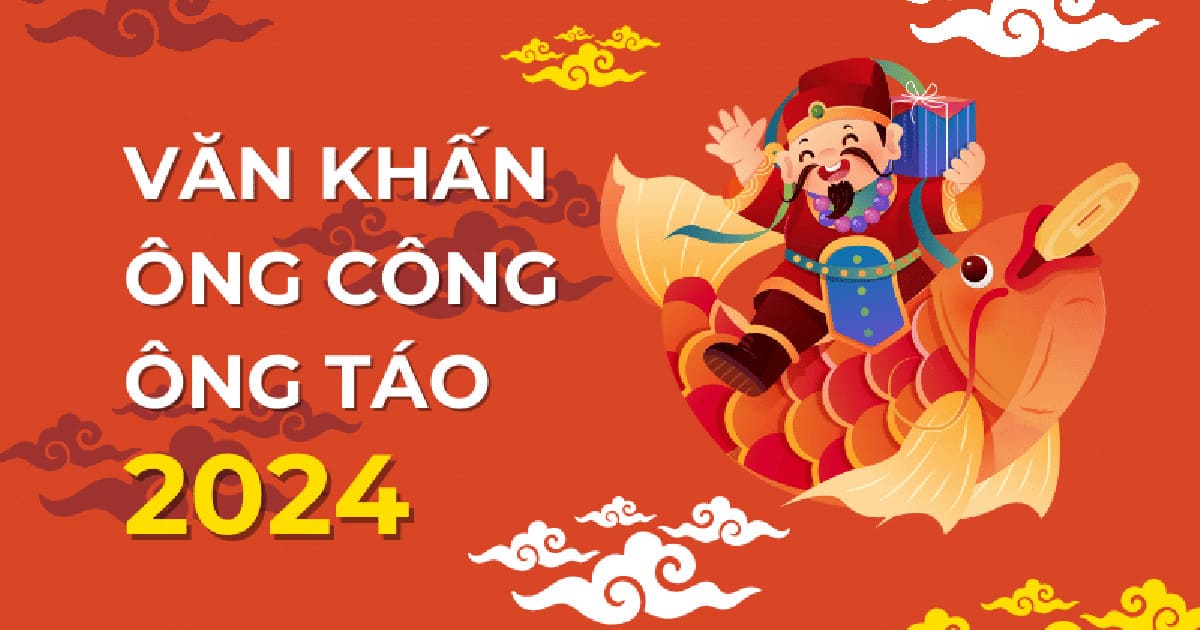 Bài cúng ông Công ông Táo ngày Tết chuẩn xác nhất 2024