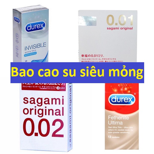 Bao cao su siêu mỏng nào tốt nhất? Vì sao nhiều người ưa dùng?