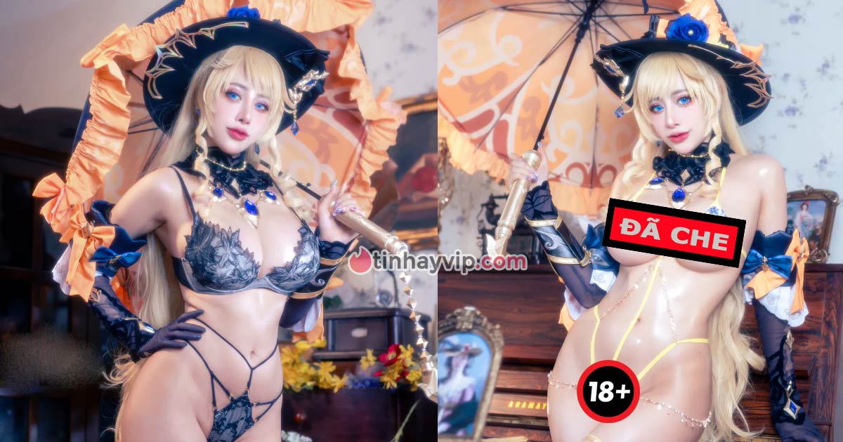 Byoru cosplay Navia Genshin Impact khiến người xem đỏ mặt