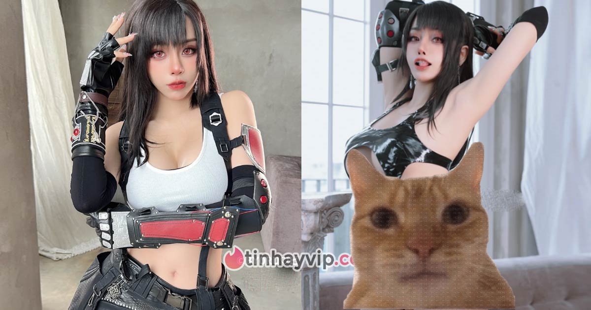 Byoru cosplay Tifa Lockhart 18+ lộ cả vùng nhạy cảm