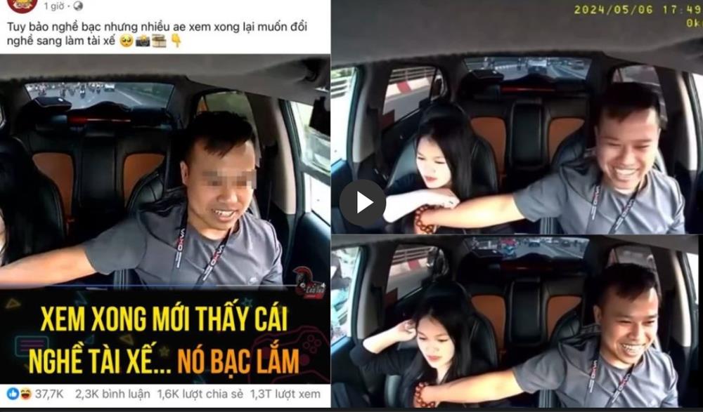 Clip hot nhất hôm nay 8/5: Anh taxi và cô gái đang hot trên MXH