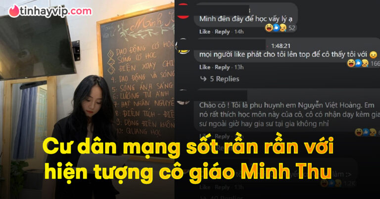 Cô giáo Minh Thu dạy vật lý khiến Độ Mixi, Pewpew và cả thủ môn đội tuyển Việt Nam đăng ký học online