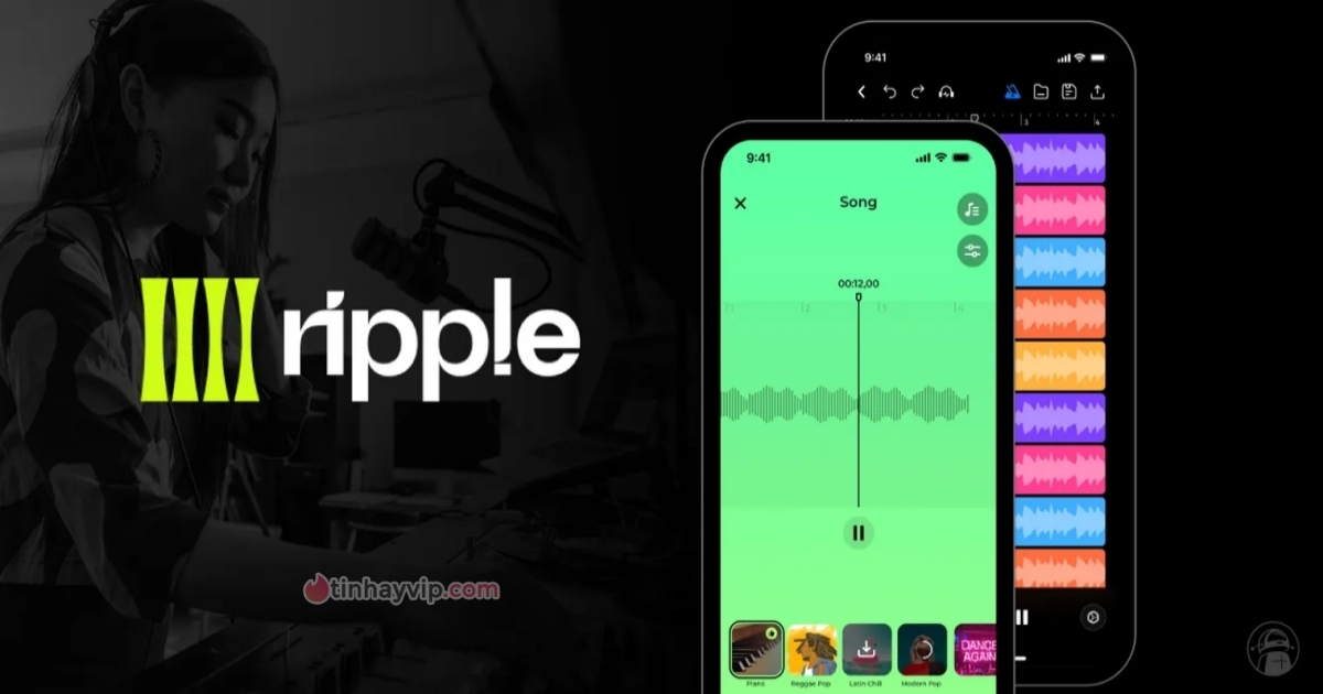 Công ty mẹ của TikTok giới thiệu ứng dụng tạo nhạc Ripple