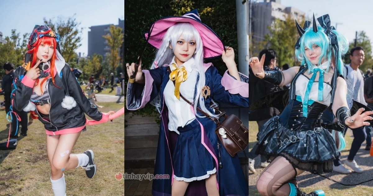 Cosplay Halloween “kỳ lạ” vì chỉ thấy toàn sự xinh đẹp tại xứ sở hoa Anh Đào