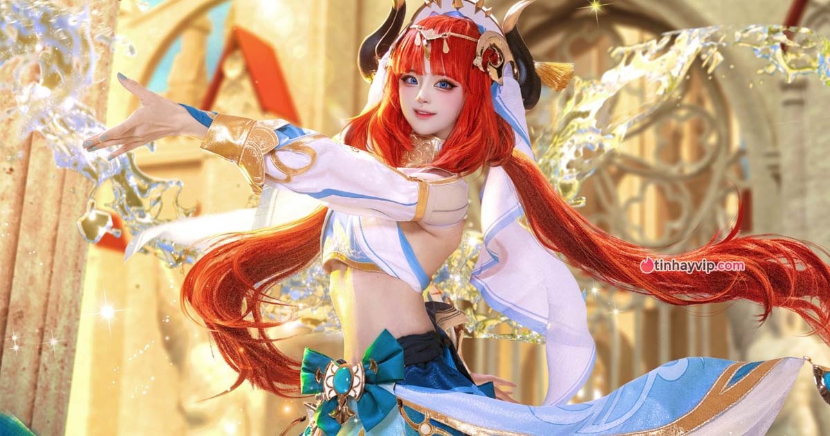 Cosplay Nilou Genshin Impact bà mẹ trẻ Tiểu Nhu khiến fan không khỏi xuýt xoa