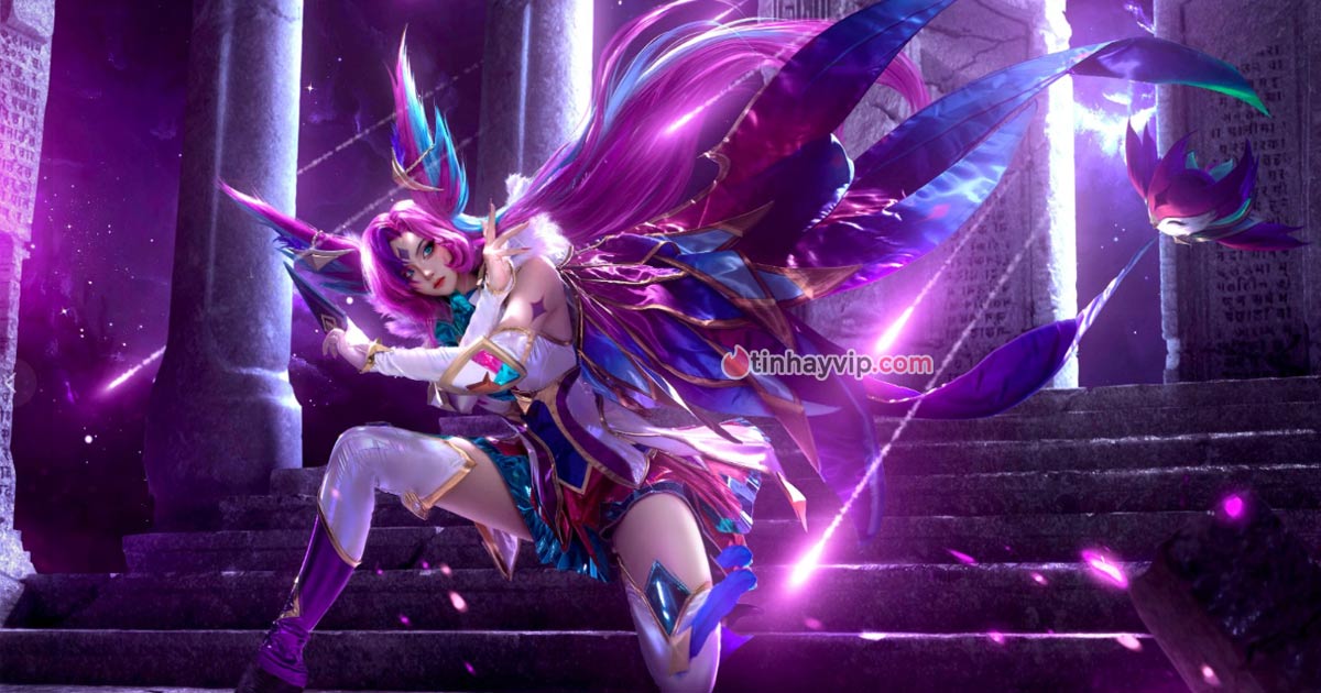 Cosplay Xayah Vệ Binh Tinh Tú Tiểu Nhu tiếp tục không khiến fan thất vọng