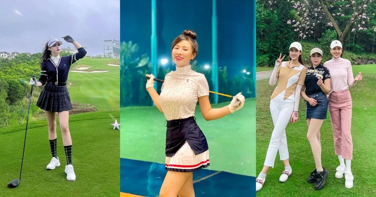 Gái xinh chơi golf: Tốn trăm triệu, quần áo không đếm xuể và quan điểm…