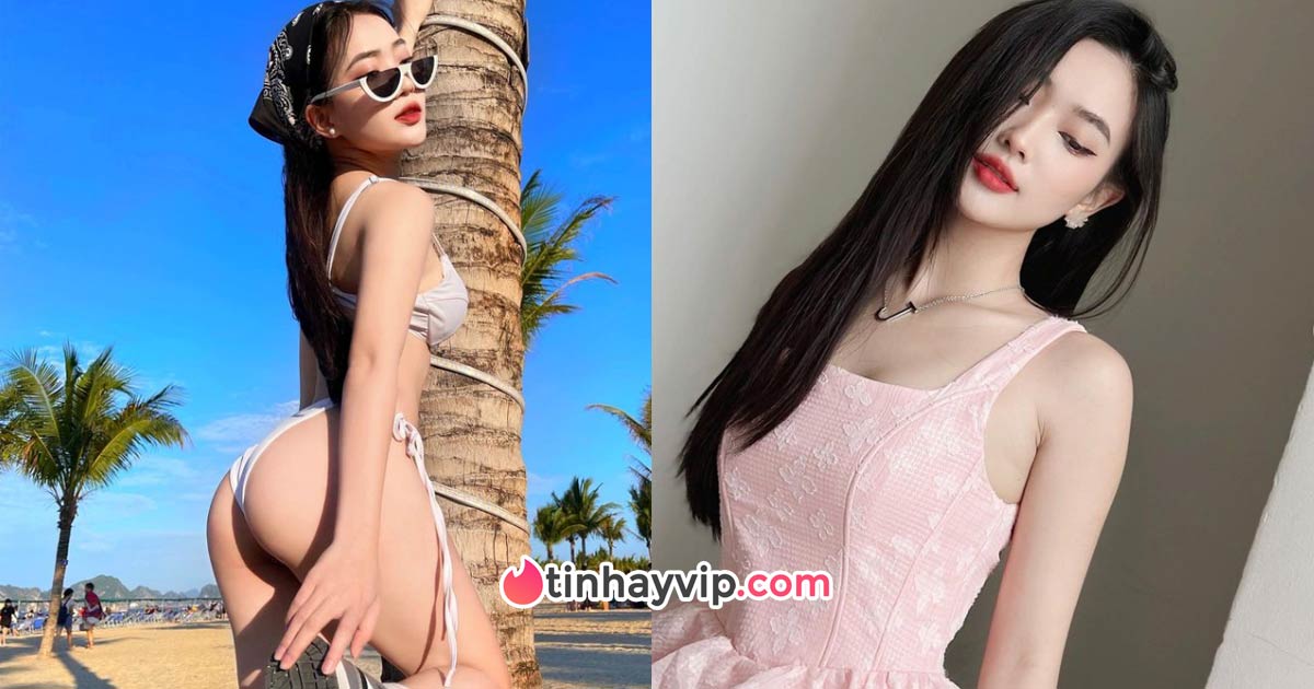 Hot girl Hà Nội Huệ Chi khoe loạt ảnh mát mẻ ngày hè