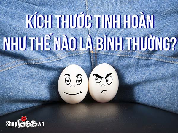 Kích thước tinh hoàn như thế nào là bình thường?