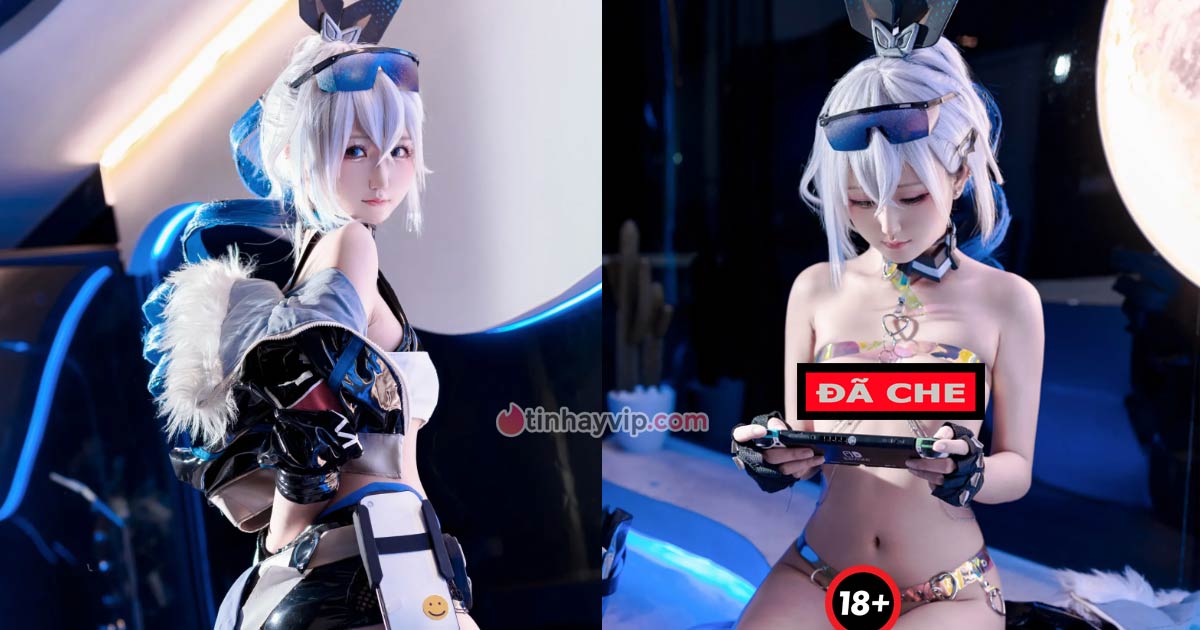 Kuuko W cosplay Silver Wolf 18+ nude xinh như bản gốc