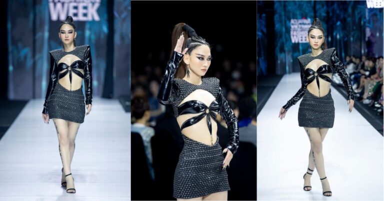 Lê Bống lên tiếng vì bị CĐM chê catwalk “ố dề” ở AVIFW 2022