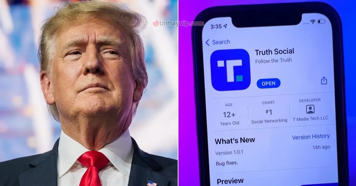 MXH Truth Social của Donald Trump được cấp phép lên Google Play Store