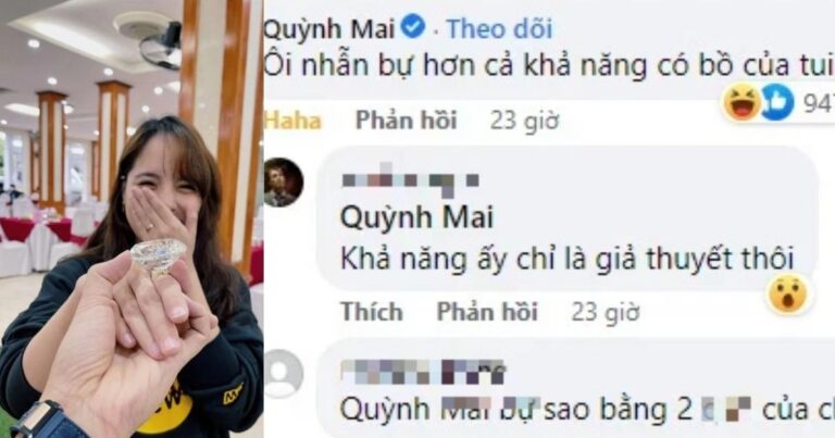 Mai Dora bình luận ảnh tặng nhẫn cho vợ “gây sốt” của Độ Mixi