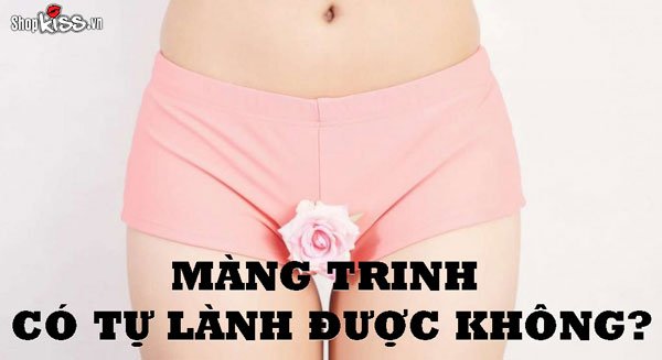 Màng trinh có tự lành được không sau khi bị rách?