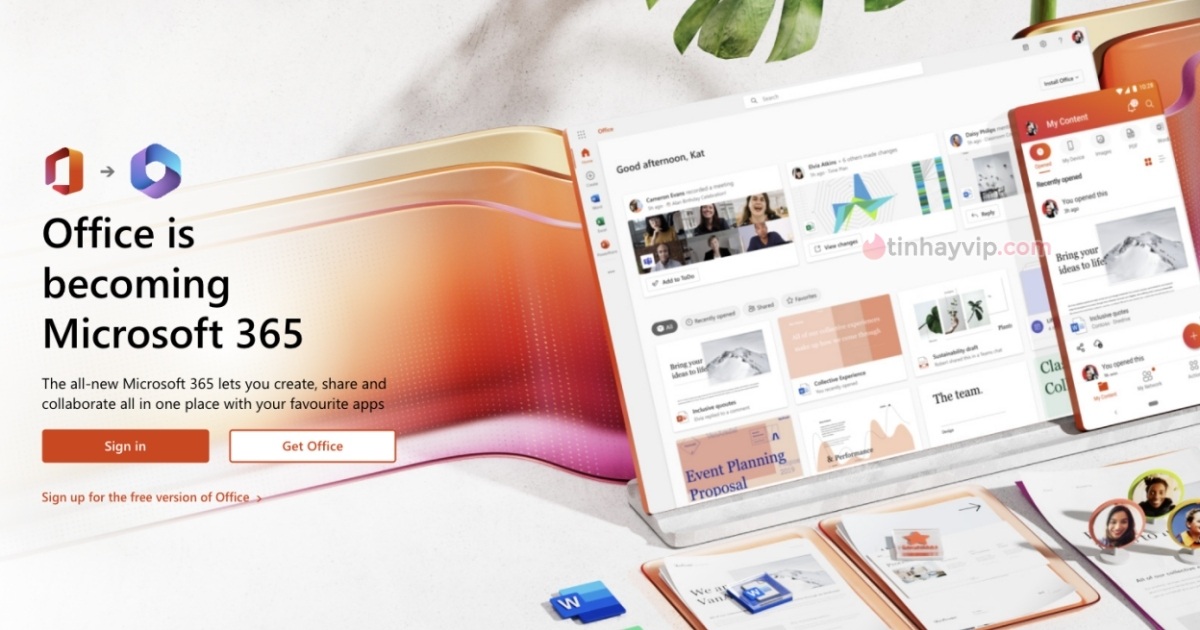 Microsoft Office chính thức đổi tên thành Microsoft 365