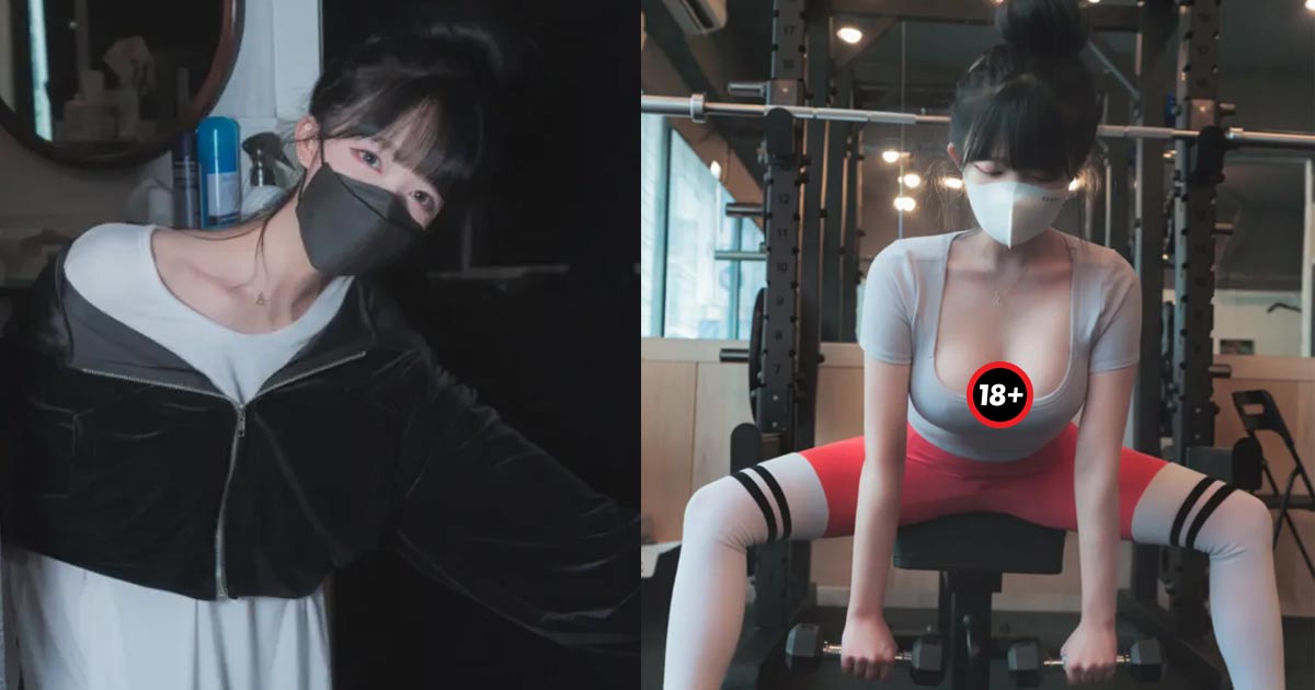 Nữ Youtuber khiến fan thở không nổi với khoảnh khắc “căng tròn trắng nõn” tại phòng gym