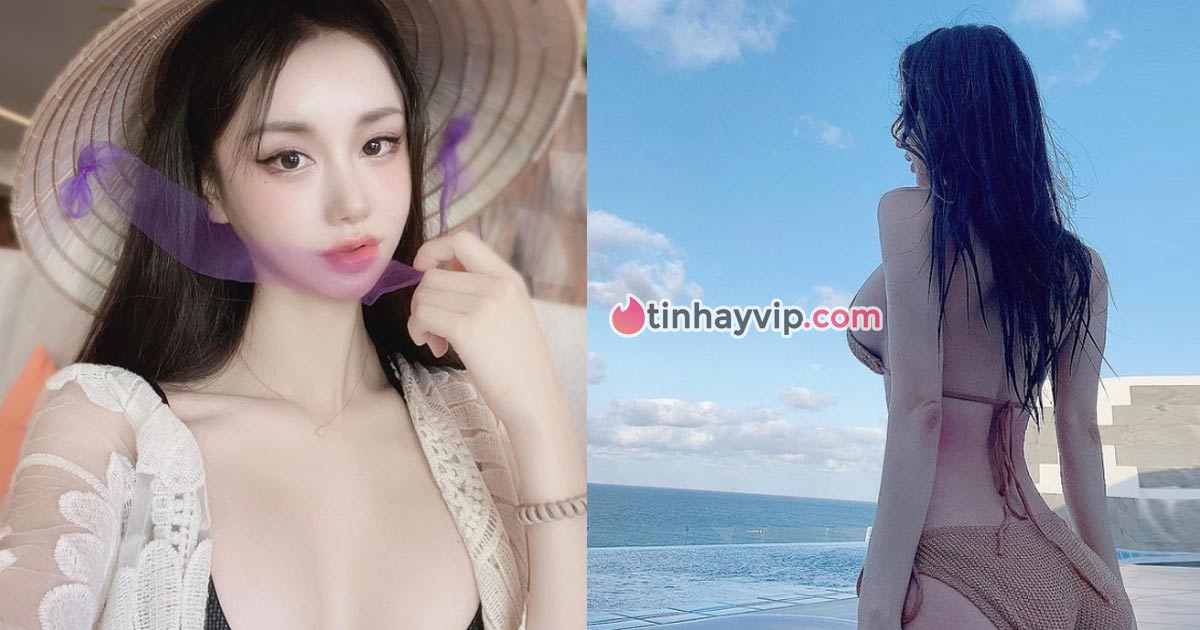 Nữ streamer Candy Seul khoe nhan sắc rực rỡ bên nón lá và body chảy nước miếng tại Nha Trang