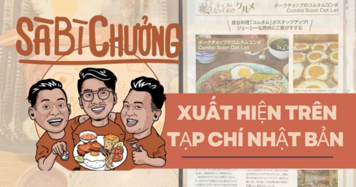 Sà Bì Chưởng – Tiệm cơm của Độ Mixi và anh em xuất hiện trên báo Nhật