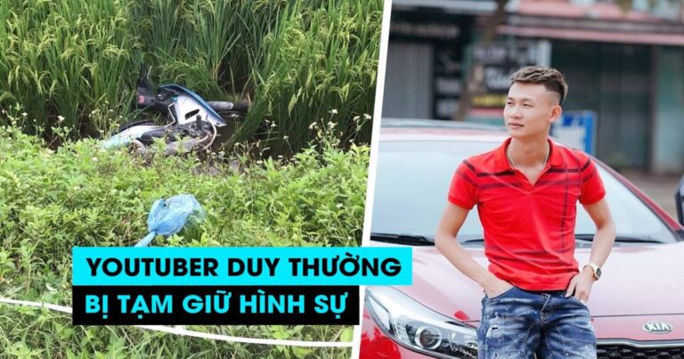 Youtuber Duy Thường bị khởi tố tội “Gây rối trật tự nơi công cộng”