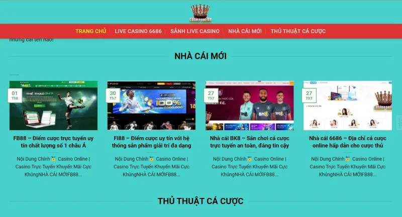 Review website Casino online cực đầy đủ và chi tiết