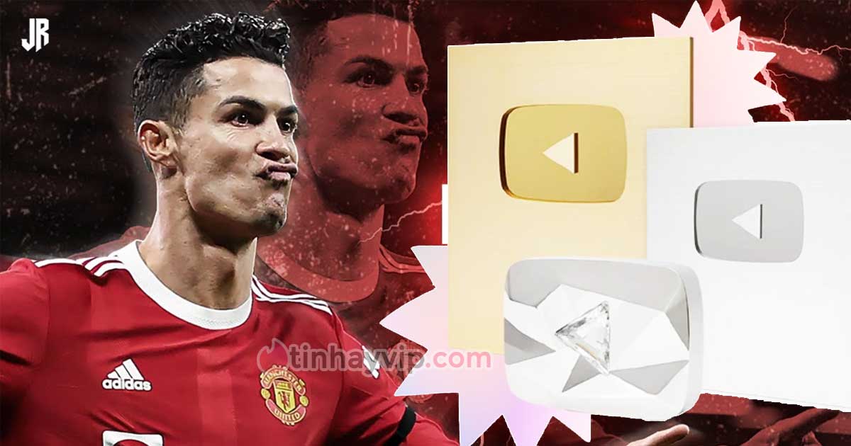 Ronaldo nhận nút kim cương sau 11h lập kênh Youtube