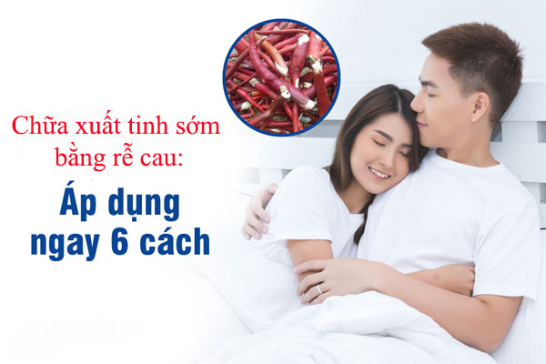 6 cách chữa xuất tinh sớm bằng rễ cau hiệu quả tại nhà